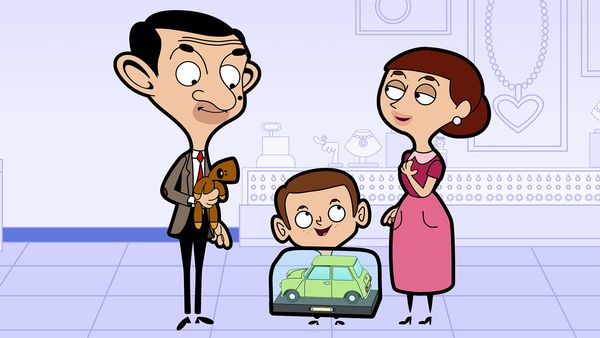 Mr. Bean Animated - Atrapados