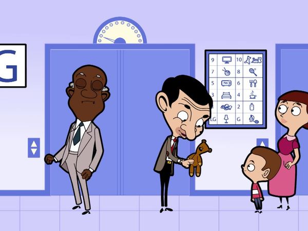 Mr. Bean Animated - Atrapados