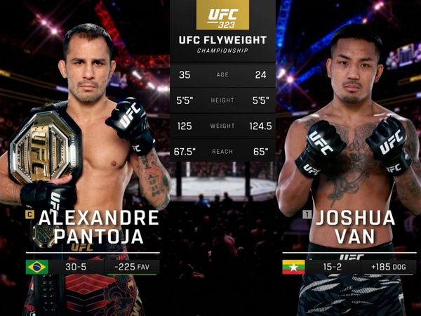323: Pantoja vs. Van Main Card - 323: Pantoja vs. Van Main Card