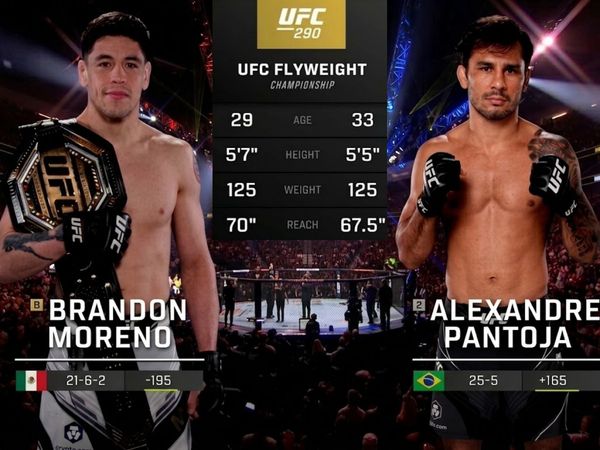 290: Brandon Moreno vs. Alexandre Pantoja Main Card - 290: Brandon Moreno vs. Alexandre Pantoja Main Card