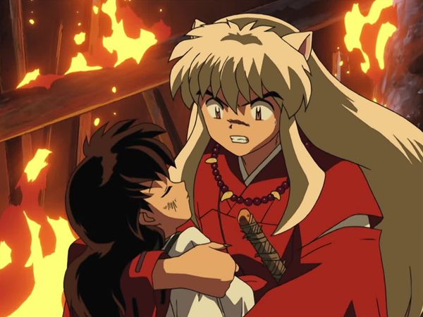 Inuyasha (English Dubbed) - Inuyasha Shows His Tears For The First Time