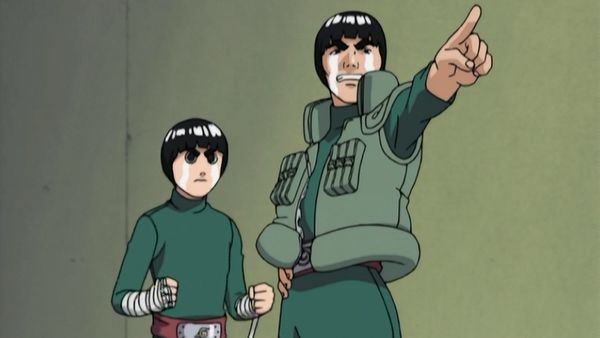 Naruto (English Dubbed) - Chunin Challenge: Rock Lee vs. Sasuke!