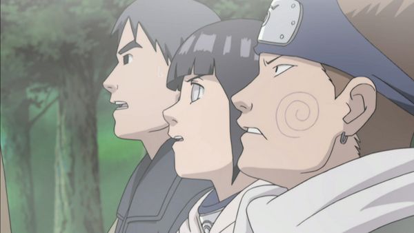 Naruto (English Dubbed) - The Byakugan Sees the Blind Spot!