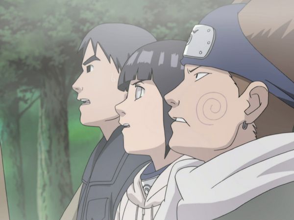 Naruto (English Dubbed) - The Byakugan Sees the Blind Spot!