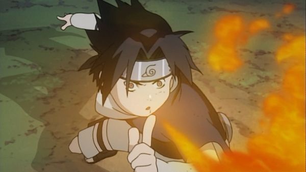 Naruto (English Dubbed) - The Sharingan Revived: Dragon-Flame Jutsu!