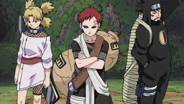 Naruto (English Dubbed) - Akamaru Trembles: Gaara’s Cruel Strength!