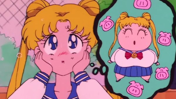 Sailor Moon (English Dubbed) - Learn How to Be Skinny from Usagi