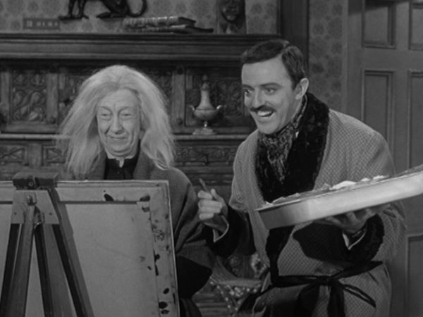 Die Addams Family - Maler Picasso und die Addams Family