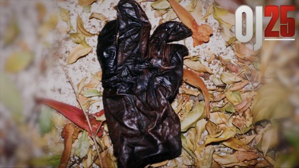OJ25 - Black Leather Glove