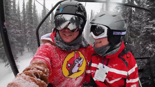 Kara and Nate - World's Only Ski In, Ski Out Treehouse
