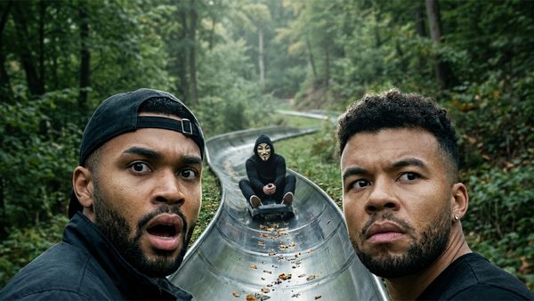 Kelvin und Marvin - Schlitten-Verfolgungsjagd mit dem Game Master