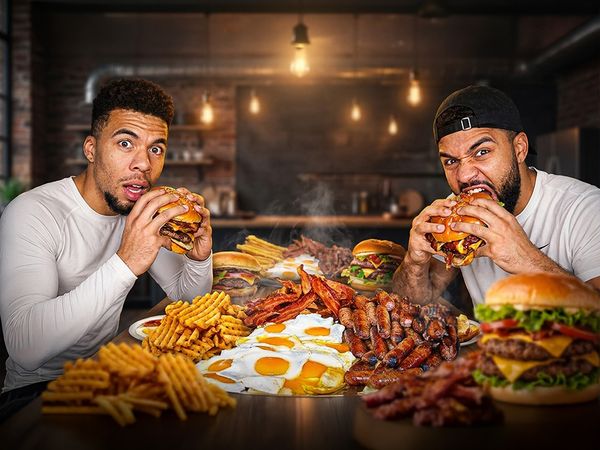 Kelvin und Marvin - Ein Tag Essen wie der schwerste Mann der Welt