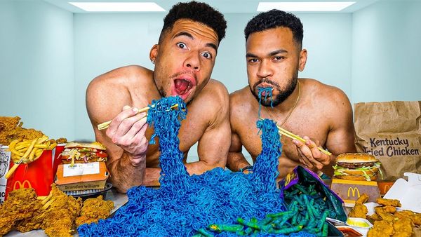 Kelvin und Marvin - 24 Stunden wie ein Mukbang-Creator