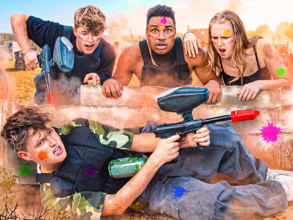 Rick Azas - Extremes Verstecken in der Paintball-Arena