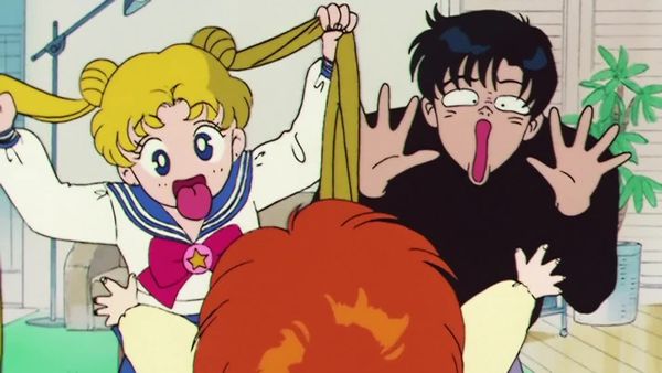Sailor Moon (English Dubbed) - Mamoru and Usagi's Babysitting Mayhem