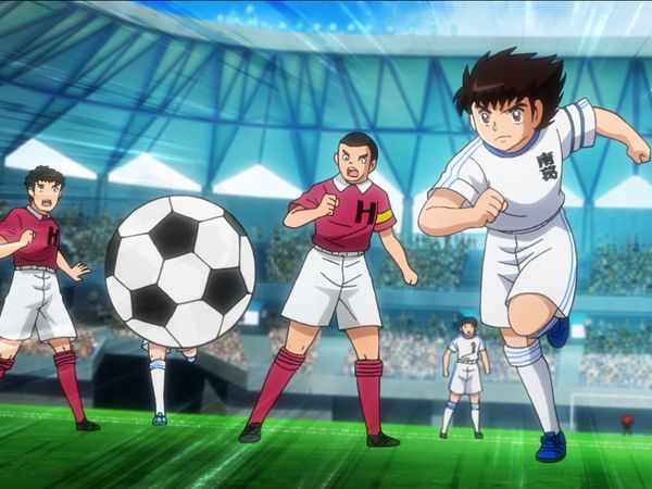 Capitán Tsubasa - Quedan 4 minutos. Una batalla decisiva en el aire