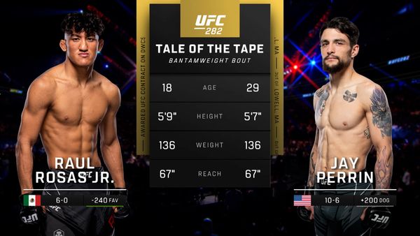 282: Raul Rosas Jr. vs. Jay Perrin Prelims - 282: Raul Rosas Jr. vs. Jay Perrin Prelims