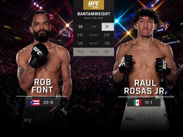 Rob Font vs. Raul Rosas Jr. (UFC 326: Holloway vs. Oliveira 2 - Main) - Rob Font vs. Raul Rosas Jr. (UFC 326: Holloway vs. Oliveira 2 - Main)
