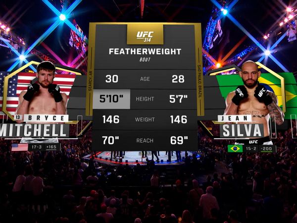 UFC 314: Bryce Mitchell vs Jean Silva - 314: Bryce Mitchell vs. Jean Silva Main Card