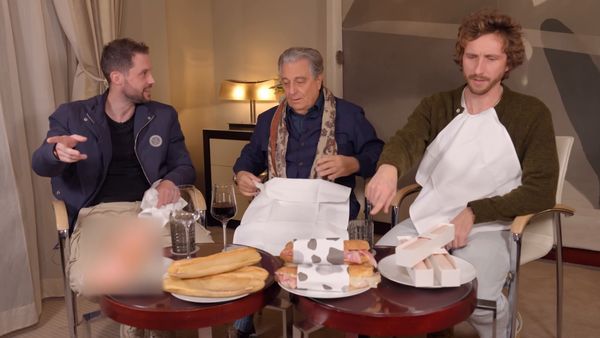 Morgan VS - Morgan VS - "Christian Clavier goûte les Jambon-Beurres les plus chers de Paris ! (On l'aide avec Baptiste)"
