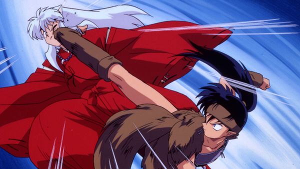 Inuyasha (English Dubbed) - Kagome Kidnapped by Koga, the Wolf Demon!
