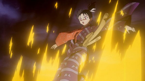 Inuyasha (English Dubbed) - The Deadly Trap of Kagura the Wind Sorceress!