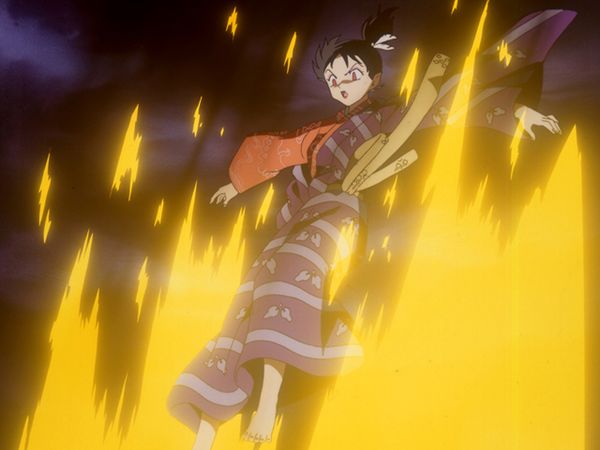Inuyasha (English Dubbed) - The Deadly Trap of Kagura the Wind Sorceress!