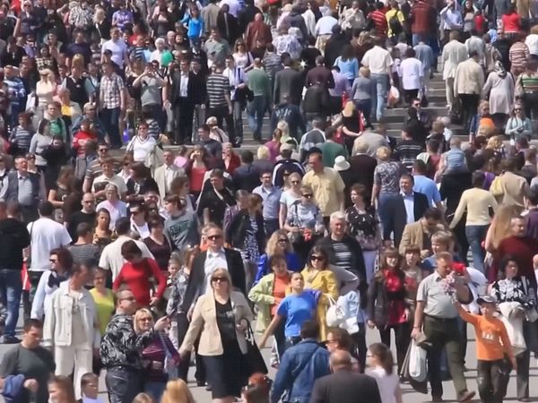 Poisson Fédond - Poisson Fécond - Si la Population Est de 1 Humain VS 1000 Milliards !