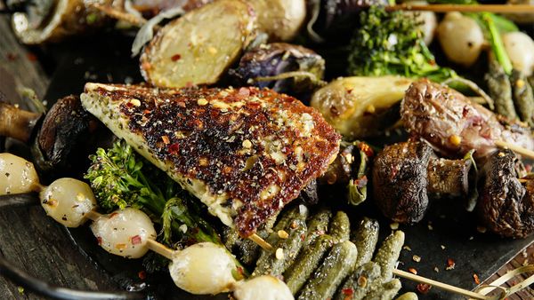 Steven Raichlen's Project Fire - Killer Barbecue - Hold the Meat