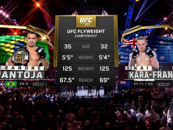 UFC 317: Alexandre Pantoja vs Kai Kara-France - 317: Alexandre Pantoja vs. Kai Kara-France Main Card