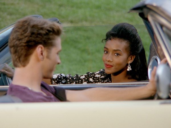 Beverly Hills, 90210 - Schwarz auf weiß