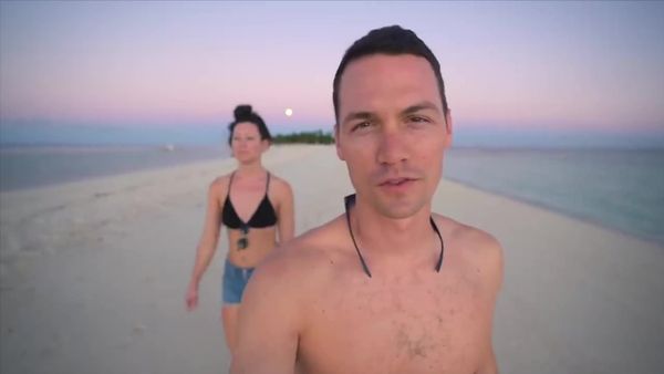 Kara and Nate - Playing Laser Tag in Airplanes / We Camped on This Island in the Philippines