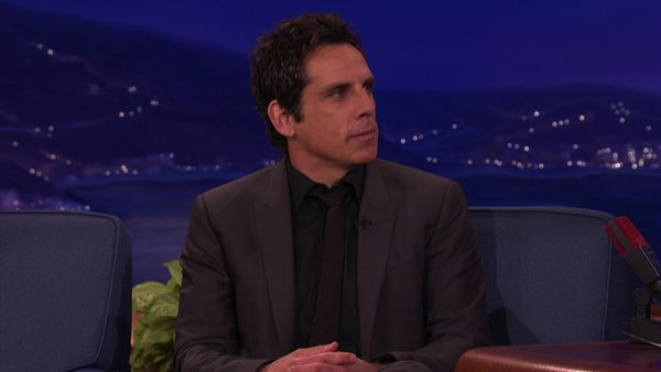 Conan - Conan: Ben Stiller & Evangeline Lilly (12/4/13)