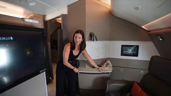 Kara and Nate - 13 Hours in Singapore Airlines First Class Suite