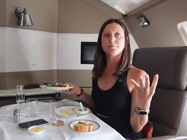 Kara and Nate - 13 Hours in Singapore Airlines First Class Suite