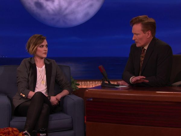 Conan - Conan: Evan Rachel Wood & Jason Ritter (1/21/15)