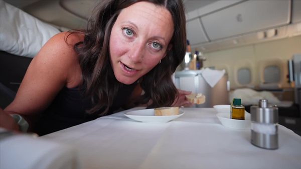 Kara and Nate - What It's Like to Fly Lufthansa First Class
