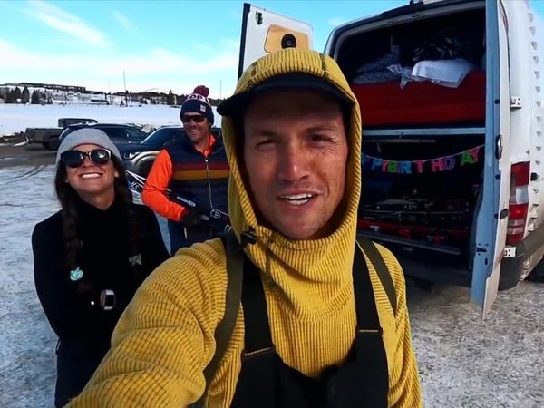 Kara and Nate - 72 Hours of Winter Van Life
