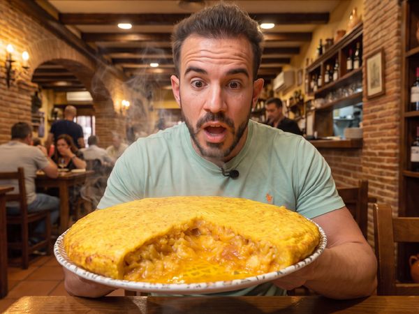 Cenando con Pablo - La mejor tortilla de España