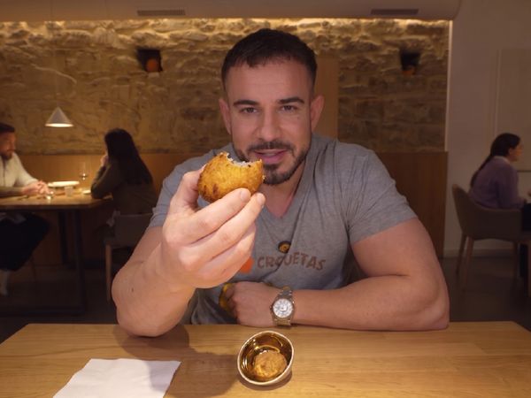 Cenando con Pablo - La croqueta más cara de España