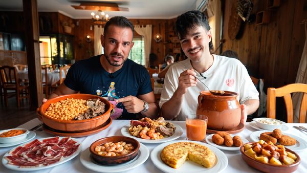 Cenando con Pablo - El menú más grande de España: 21 platos legendarios