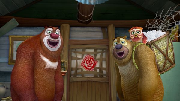 Boonie Bears Autumn Awesomeness Season 1 - Ciudad de Colchas/El Problema de Peter