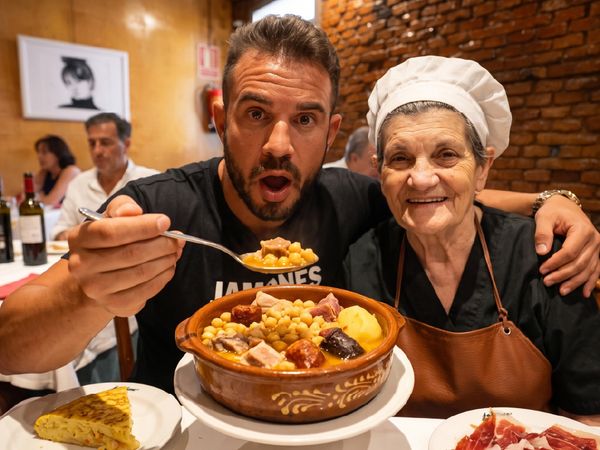 Cenando con Pablo - La Señora de Madrid