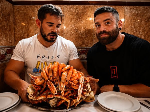 Cenando con Pablo - La Mariscada Más Grande de Madrid