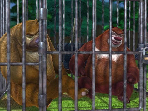 Osos Boonie: Bosque Frenetico - Gira Tu Cabeza y Tosa/El Verdadero Rey del Bosque