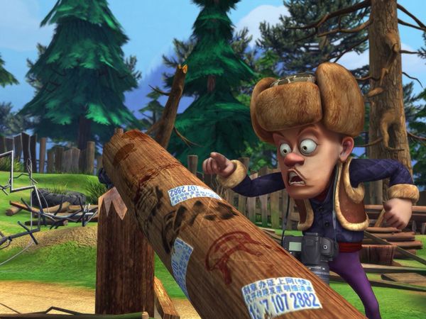 Osos Boonie: Bosque Frenetico - Encuentros cercanos del tipo tonto/Magia increible-crece