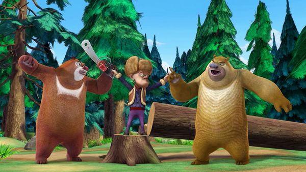 Los Osos Boonie: ¡En acción! - Supervivencia de los brinzales/Cuidado con la gripe aviar