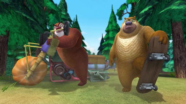 Osos Boonie: Bosque Frenetico - Líder de la manada/Sólo una cucharada de albóndigas…