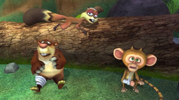 Osos Boonie: Bosque Frenetico - Un ladrón en la noche/Una buena acción al día aleja las maldiciones