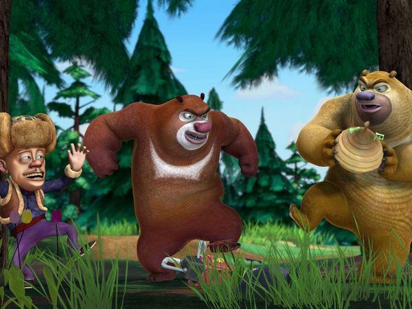 Los Osos Boonie: ¡En acción! - Un Chequeo de Cuello Arriba /Batalla de Baile